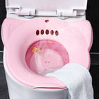 حمام سيتز لمقعد المرحاض تصميم قابل للطي مثالي للعناية بعد الولادة بخار اليوني لتهدئة وتخفيف العجان