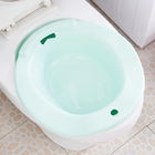 حمام سيتز لمقعد المرحاض تصميم قابل للطي مثالي للعناية بعد الولادة بخار اليوني لتهدئة وتخفيف العجان