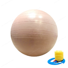 55 سم 65 سم 75 سم بولي كلوريد الفينيل مخصص ممارسة رياضة اليوغا الكرة مع مضخة الهواء