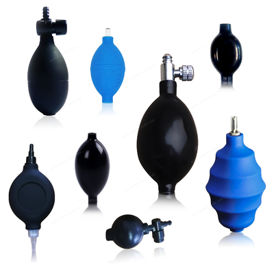 قابلة لإعادة الاستخدام Blub Valve مضخة هواء ضغط الدم لمبة مقياس ضغط الدم اللاتكس