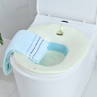 مقعد المرحاض للعناية بعد الولادة Sitz Bath يخفف الألم بشكل عميق بما فيه الكفاية باستخدام Flusher