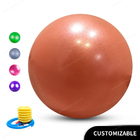 كرة التوازن الصحية بيلاتيس المعلم 55 سم مع كرة التوازن اليوجا مع كرة تمارين اليوجا واللياقة البدنية
