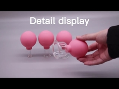 كوبات الوجه ضد التجاعيد من المطاط والزجاج