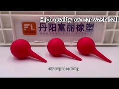 قطر 42 مم 25 مل حقنة تنظيف الأذن المطاطية الإنسي للأطفال